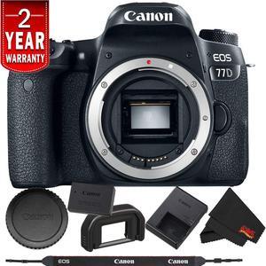 EOS 77D DSLR Digital Camera (Body Only) International Model Bundle