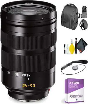 Leica SL 24-90mm f/2.8-4 ASPH. Lens (11176) + Deluxe Lens Cleaning Kit