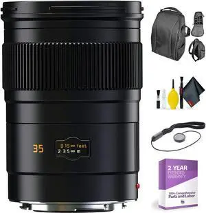 Leica Summarit-S 35mm f/2.5 ASPH Lens + Deluxe Lens Cleaning Kit