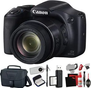 Canon PowerShot SX530 HS Digital Camera (International Model) with Extra Accessory Bundle