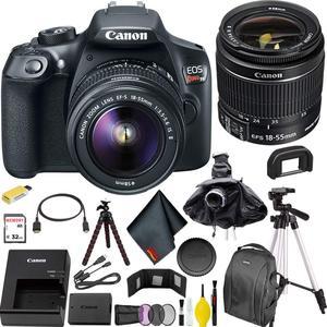 Canon EOS Rebel T6 DSLR Camera with 1855mm Lens OnTheGo Kit