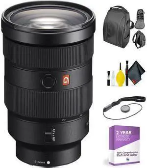 FE 24-70mm f/2.8 GM Lens + Deluxe Lens Cleaning Kit (International Model)