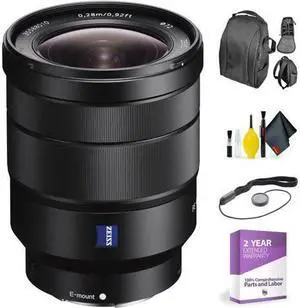 Vario-Tessar T* FE 16-35mm f/4 ZA OSS Lens + Deluxe Lens Cleaning Kit (International Model)