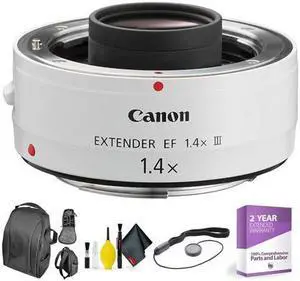 Extender EF 1.4X III + Deluxe Lens Cleaning Kit (International Model)