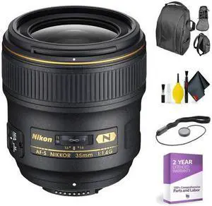 AF-S NIKKOR 35mm f/1.4G Lens + Deluxe Lens Cleaning Kit (International Model)