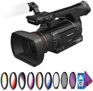 Panasonic AG-HPX250 P2 HD Handheld Camcorder + Creative Filter Kit