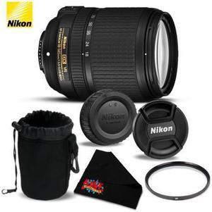Nikon AF-S DX NIKKOR 18-140mm f/3.5-5.6G ED VR Lens (Intl Model)-  Bundle
