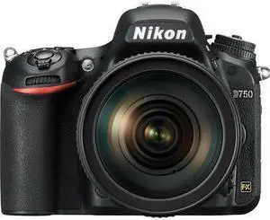 Nikon D750 DSLR Camera with 24-120mm Lens (International Model) 1549INT