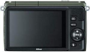 Nikon 1 S1 10.1 MP HD Digital Camera with 11-27.5mm VR 1 NIKKOR Lens (Khaki) International Version