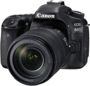 Canon EOS 80D DSLR Camera with 18-135mm Lens