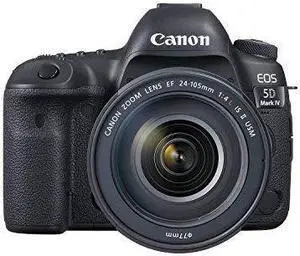 Canon EOS 5D Mark IV Full Frame Digital SLR Camera EF 24-105mm f/4L is II USM Lens Kit International Version (No Warranty)
