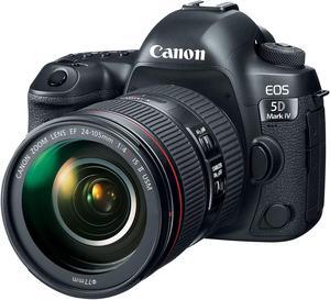 Canon EOS 5D Mark IV DSLR Camera with 24-105mm f/4L II Lens