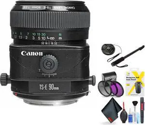 Canon Ts-E 90mm F/2.8 Tilt-Shift Lens for Canon 6D, 5D Mark IV, 5D Mark III, 5D Mark II, 6D Mark II, 5Dsr, 5Ds, 1Dx, 1Dx