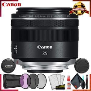 Canon RF 35mm f/1.8 IS Macro STM Lens + 3 Pcs Filter Kit + Cleaning Kit