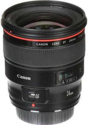 Canon EF 24mm f/1.4L II USM Lens International Model