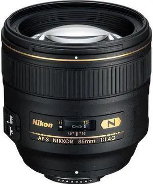 Nikon AF-S FX NIKKOR 85mm f/1.4G Lens with Auto Focus for Nikon DSLR Cameras International Version