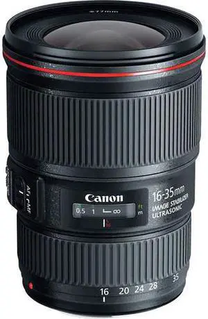 Canon EF 16-35mm f/4L IS USM Lens International Model