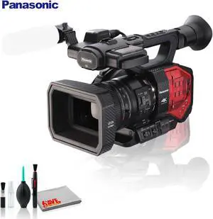 Panasonic AG-DVX200 4K Handheld Camcorder with Four Thirds Sensor and Integrated Zoom Lens - Basic Kit