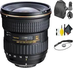 TOKINA 12-28 F/4.0 PRO DX Canon + Deluxe Lens Cleaning Kit