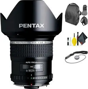 PENTAX SMC FA 645 35mmf/3.5 AL IF Lens + Deluxe Lens Cleaning Kit