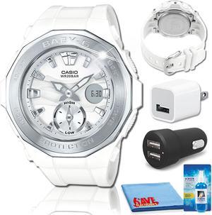 Casio Baby-G Watch (BGA220-7A) Bundle