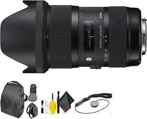 Sigma 18-35mm f/1.8 DC HSM Art Lens for Nikon + Deluxe Lens Cleaning Kit Bundle