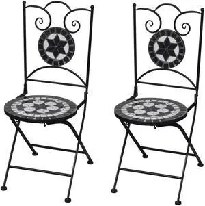 vidaXL Patio Lounge Chair Sunbed Sunlounger with Footrest Plastic Anthracite