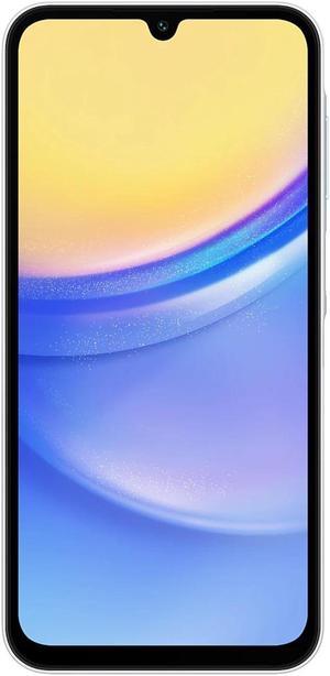 Samsung Galaxy A15 5G SM-156M/DSN 128GB Factory Unlocked 6.5" AMOLED Display Triple Camera Smartphone - Light Blue - International Version