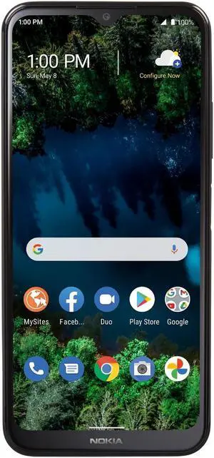 Nokia Tracfone G100 32GB Prepaid 6.52 in 3GB RAM Smartphone - Blue