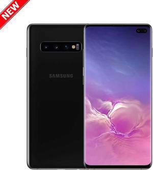 Samsung Galaxy S10 Plus 128GB SMG975U1 GSM Factory Unlocked 4G LTE 64 Dynamic AMOLED Display Snapdragon 855 w Five Camera Smartphone  Prism Black