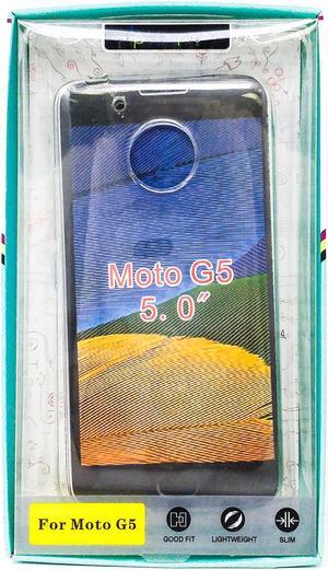 Case For Motorola G5 BlooPro Silicone Protective 5.0'' - Clear