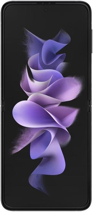 Samsung Galaxy Z Flip 3 5G 128GB SM-F711U T-Mobile 8GB RAM Folding Glass Technology Smartphone - Phantom Black