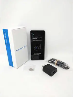 Google Pixel 6a 5G 128GB GX7AS Factory Unlocked 6.1 in OLED Display 6GB RAM Smartphone - Charcoal - Generic Box - Good