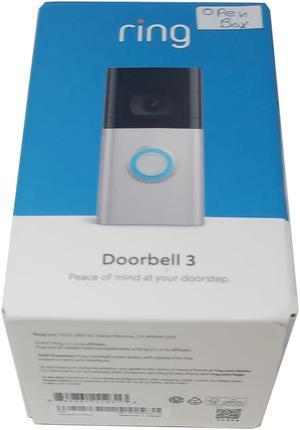 Ring Video Doorbell - 1080p HD video, improved motion detection, easy  installation – Satin Nickel