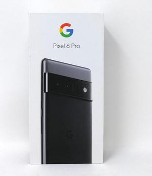 Google Pixel 6 Pro G8V0U Factory Unlocked GA03146-US 128GB 6.7 in AMOLED Display 12GB RAM Triple Camera Smartphone - Stormy Black
