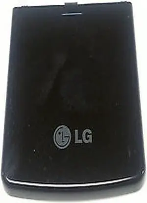 LG VU OEM CU920 CU915 BATTERY DOOR BACK COVER - BLACK