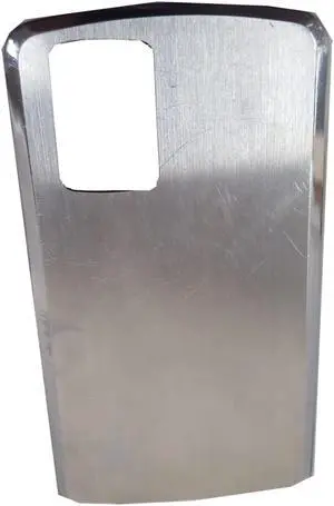 LG Shine Cu720 Back Door Cover For At&t Slider Phone - Silver