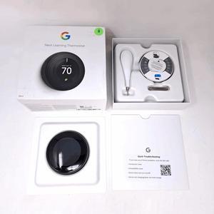 Google Nest T3016US 3rd Gen Programmable Smart Thermostat - Carbon Black - Good
