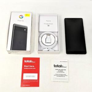 Google Pixel 6a 5G GX7AS 128GB Total by Verizon 6.1 in 6GB RAM Smartphone - Charcoal - Open Box