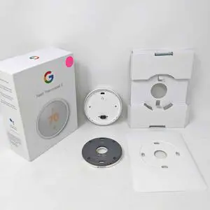 Google Nest Thermostat E T4001ES Programmable Thermostat - White - OB