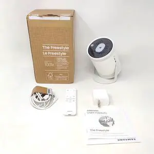 SAMSUNG SP-LFF3CLAXXZA 30-100" The Freestyle 2nd Gen with Gaming Hub FHD HDR Smart Portable Projector - Mint