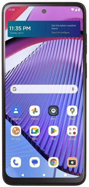 Motorola Moto G power 5G 2023 128GB Walmart Family Mobile 6.5 in 4GB RAM Smartphone - Black - Mint