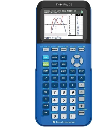 Texas Instruments TI-84 Plus CE Graphing Calculator- Bionic Blue -New Texas Instruments TI-84 Plus CE Graphing Calculator- Bionic Blue -New