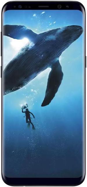 Samsung Galaxy S8 Plus 64GB G955U GSM Unlocked 4G LTE 62 Super AMOLED 4GB RAM 12MP Camera Smartphone  Midnight Black  USA Version