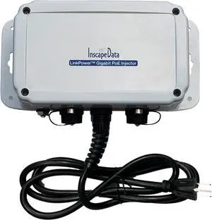 LinkPower PIS2060 Outdoor 2-Port Gigabit PoE Injector, 802.3bt, Up to 60W, 3-Year Warranty