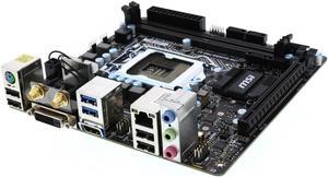 MSI B150I GAMING PRO AC LGA 1151 Intel B150 HDMI SATA 6Gb/s USB 3.1 Mini ITX Intel Motherboard