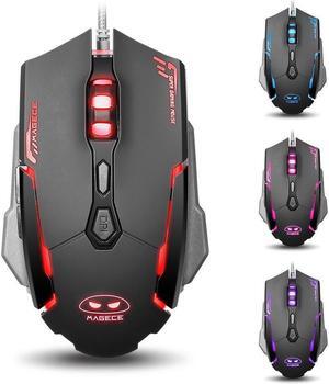 Gaming Mice 3200 DPI Wired Mouse 6 Buttons Professional Ergonomic Gaming Mouse for PC Mac Gamer(G2 Mouse)
