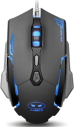 Magece G2 Gaming Mice 3200 DPI 6 Buttons Professional Ergonomic Gaming Mouse for PC Mac Gamer