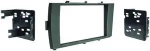 Metra 95-8259B Matte Black Double DIN Dash Kit for Select 2015-up Toyota Prius C