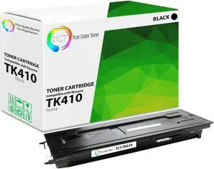 True Color Toner TK410 Toner Cartridge - Premium Compatible Replacement for Kyocera-Mita TK-410 TK-411 TK410 TK411 Black Works With Kyocera-Mita 1620 1635 TASKalfa 180 181 220 221 True Color Toner TK410 Toner Cartridge - Premium Compatible Replacement for Kyocera-Mita TK-410 TK-411 TK410 TK411 Black Works With Kyocera-Mita 1620 1635 TASKalfa 180 181 220 221
